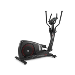 Bh Fitness Crystal 2.0, Magnetisk Crosstræner, 150 Kg, Sort, 43,5 Cm, 18 Cm, Håndgrebssensorer