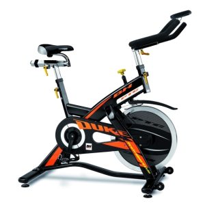 Bh Fitness Duke Electronic, Spinningcykel, 135 Kg, Afstand, Omdrejninger I Minuttet (Rpm), Hjerterytme, Tid, Vertikal/Horisontal, Lcd, 630 Mm