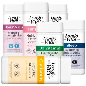 2 x Longo Vital Vitamins - Vælg Variant