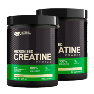 2 x Optimum Nutrition Creatine Powder Unflavored (317 g)