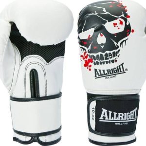 Allright Boksehandsker Skull 10Oz Hvid