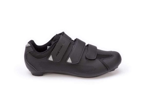 Astral - Cykelsko Road - Velcro - Sort - Str. 45