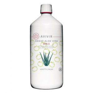 Avivir Drikke Aloe Vera 95 % Æble (1 liter)