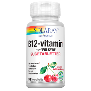 B12 vitamin med folsyre (90tab)