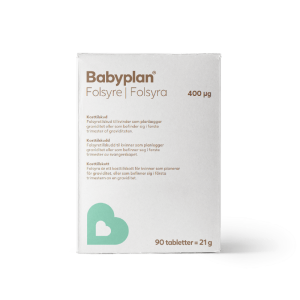 Babyplan Folsyre