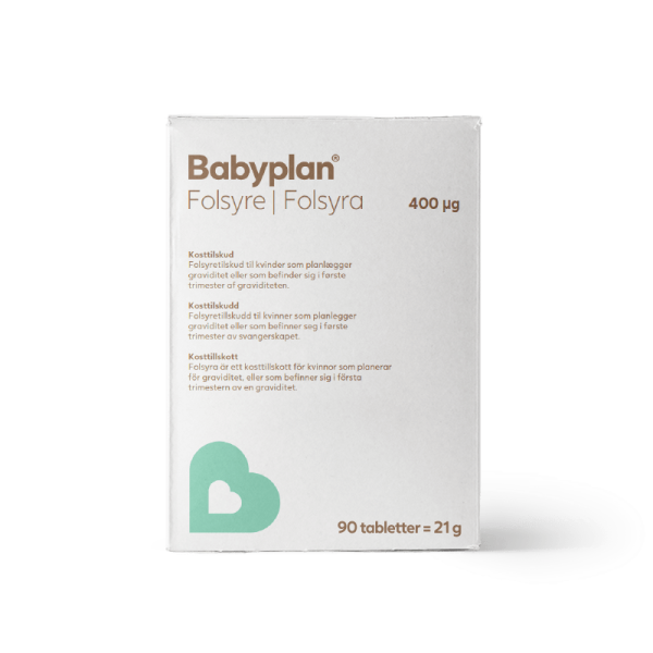 Babyplan Folsyre