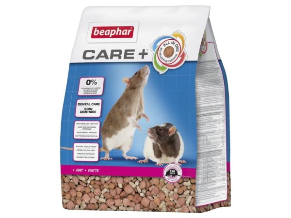 Beaphar Care+, Granulat, 1,5 Kg, Rotte, Vitamin E, Taske