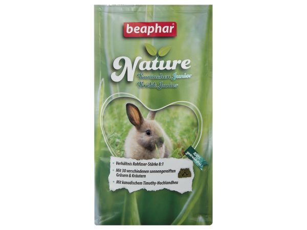 Beaphar Nature, Granulat, 1,25 Kg, Kanin, Vitamin A, Vitamin B1, Vitamin B12, Vitamin B2, Vitamin B6, Vitamin B9 (Folinsyre), Vitamin C,..., 16%, 3,4