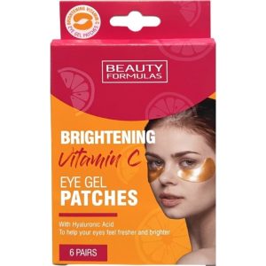 Beauty Formulas Beauty Formulas Brightening Vitamin C elowe Patki Pod Oczy 1Op.-6Par