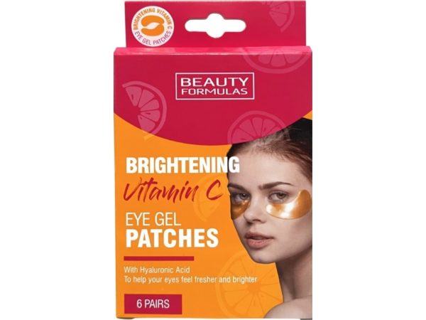 Beauty Formulas Beauty Formulas Brightening Vitamin C elowe Patki Pod Oczy 1Op.-6Par