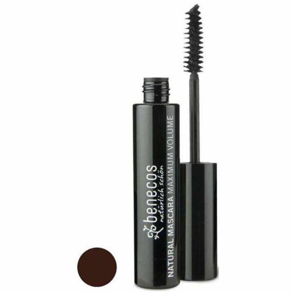 Benecos Natural Mascara Maximum Volume 8 ml - Smooth Brown