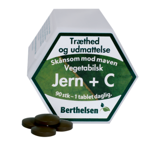 Berthelsen Jern + C (90 tabletter)