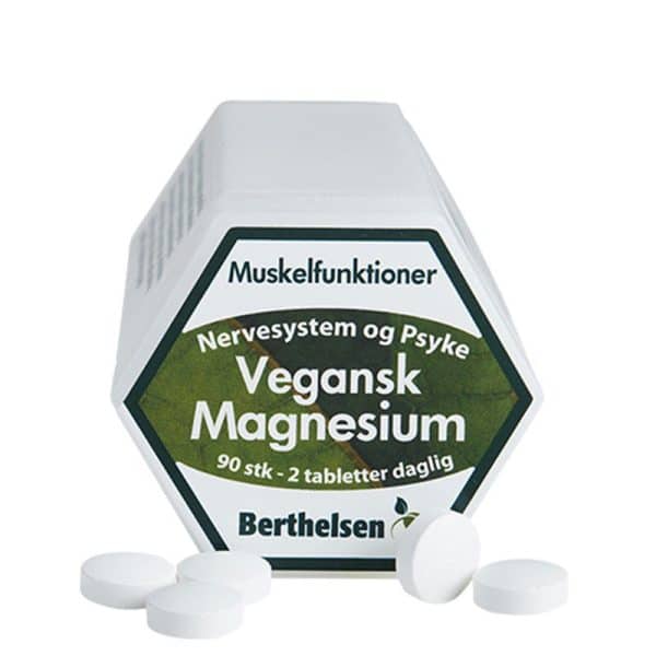 Berthelsen Vegansk Magnesium (90 tab)