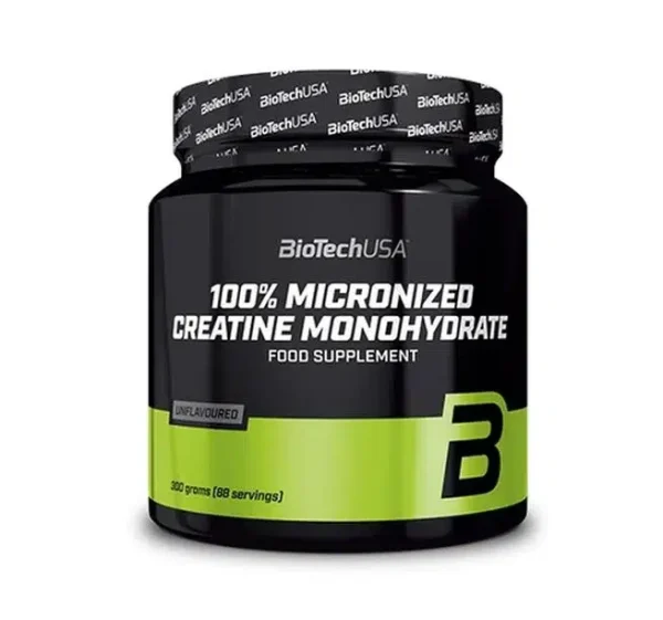 BioTech USA - 100% Creatine Monohydrate Smagsneutral - 300g