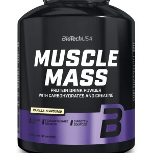 BioTech USA - Muscle Mass Vanilje - 4000g