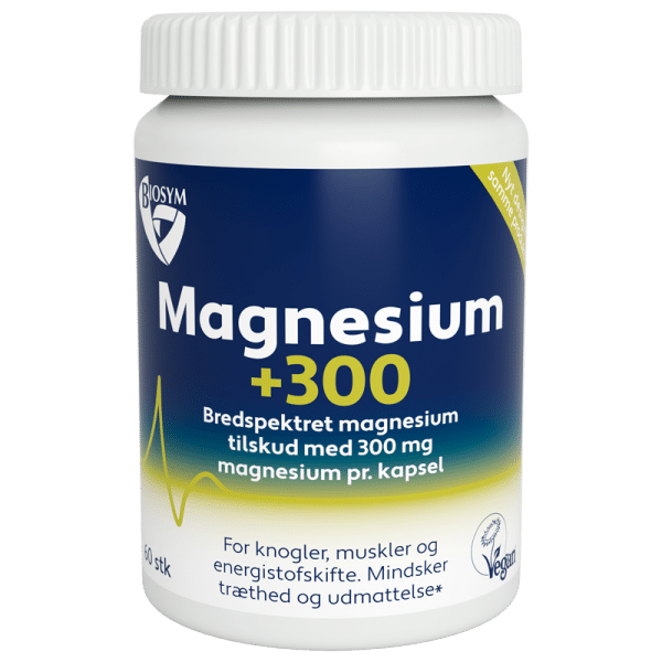 Biosym Magnesium +300 (60 kapsler)