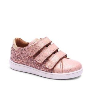 Bisgaard - Sneakers Velcro sko - Blush - 24