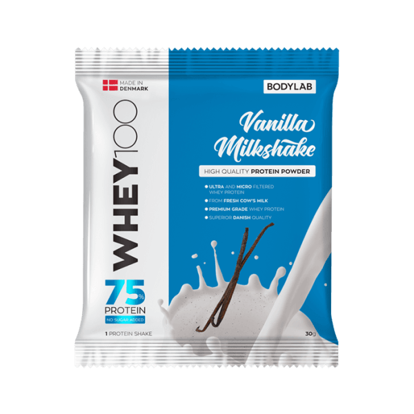 BodyLab Sample Whey 100 Vanilje Milkshake (1 x 30 gram)