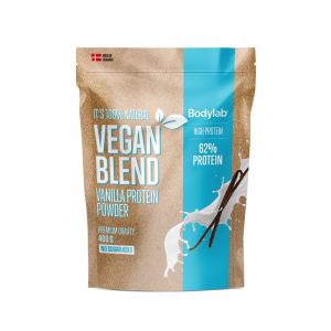 BodyLab Vegan Blend Proteinpulver Vanilje (400g)