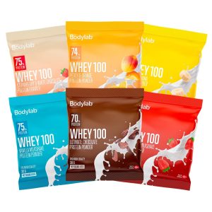 Bodylab Whey 100 - Bland Selv (5x 30g) - Proteinpulver