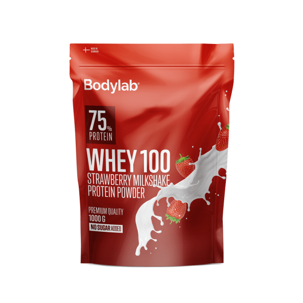 Bodylab - Whey 100 Protein - Milkshake - 1kg - Strawberry