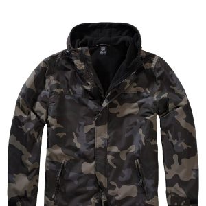 Brandit Windbreaker m. Lynlås Dark Camo