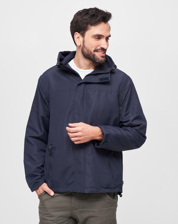 Brandit Windbreaker m. Lynlås Navy