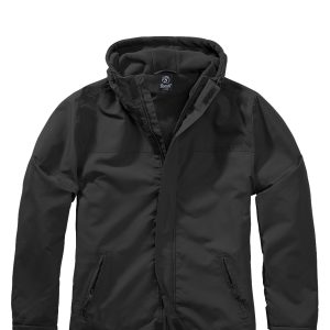 Brandit Windbreaker m. Lynlås Sort