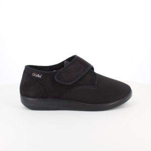 Bred sko fra OrtoMed med velcro - 43