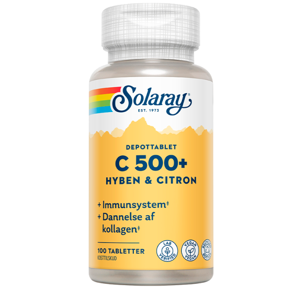 C-vitamin C500 hyben, citron (100tab)