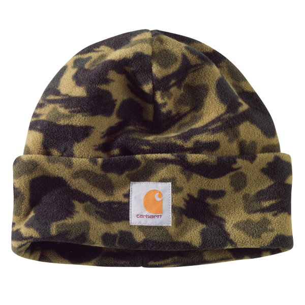 CARHARTT Hue Fleece Camo Beanie Hat