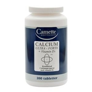 Camette Calcium Ultra Forte D-vitamin (200 tabletter)