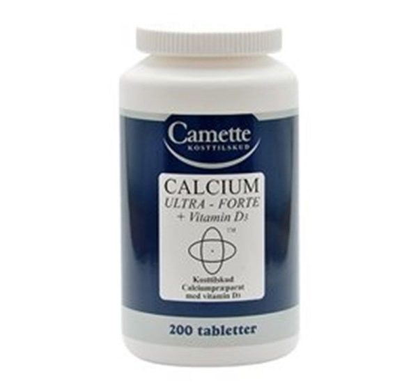 Camette Calcium Ultra Forte D-vitamin (200 tabletter)