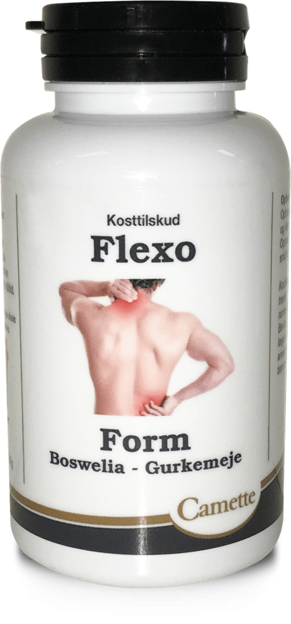 Camette Flexo Form Boswelia-Gurkemeje (120 tab)