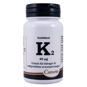 Camette K2 Vitamin 45 mcg (180 tab)