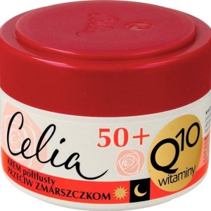 Celia Face Cream Q10 Vitamins 50+ Anti-Wrinkle 50Ml