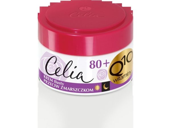 Celia Face Cream Q10 Vitamins 80+ Anti-Wrinkle 50Ml