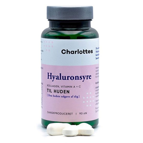 Charlottes Hyaluronsyre (90 tab)