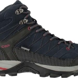 Cmp Rigel Mid Trekking Sko Wp Asfalt/Syrah R. 44 (3Q12947-62Bn)