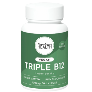 Copenhagen Health Triple B12 Vegan (120 tabl)