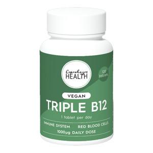 Copenhagen Health Triple B12 Vegan - 120 tabl.