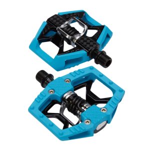 Crankbrothers Double Shot Limited Edition - MTB kombipedal - Blå/sort/sølv