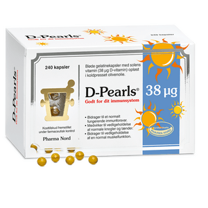 D-Pearls 38 Âµg - 240 kaps.