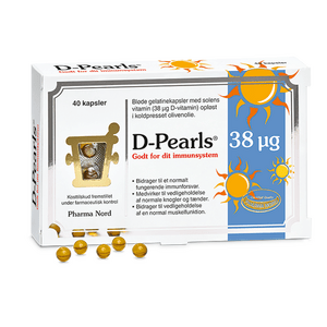 D-Pearls 38 Âµg - 40 kaps.