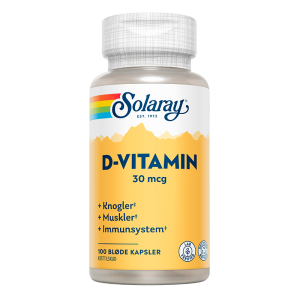 D-vitamin 30 mcg (100kap)