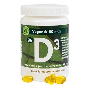 D3-vitamin vegan, 50 mcg - 90 kaps.