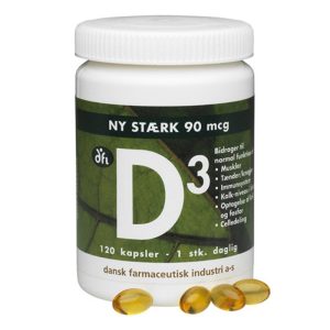 DFI D3-Vitamin 90 Mcg (120 kap)