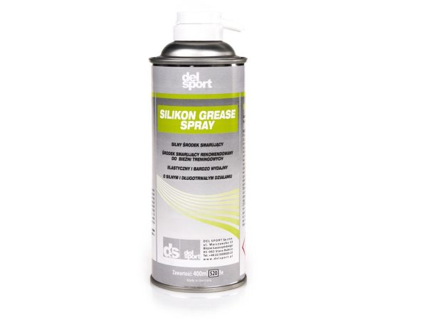 Delsport Professional Smøremiddel Til Løbebånd Silkon Grease Spray 400 Ml