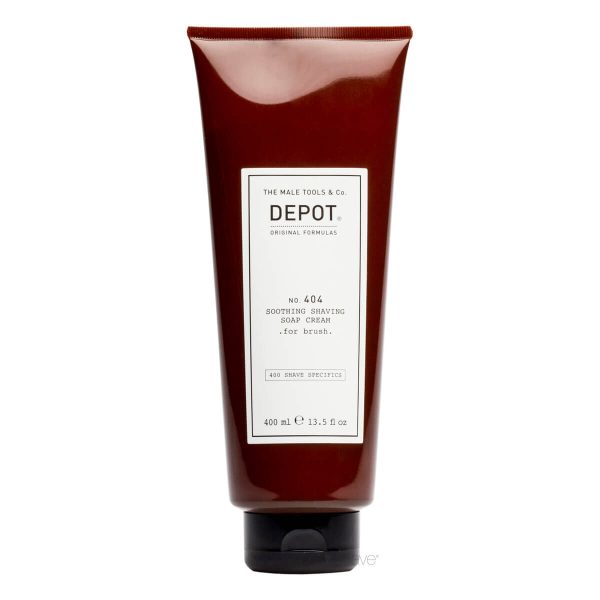 Depot Soothing Shaving Soap Cream, for Brush, No. 404, 125 ml.