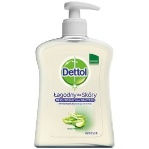 Dettol 3028287, Hud, Flydende Sæbe, Anti-Bakteriel, Fugte, Aloe Vera, Vitamin E, 250 Ml